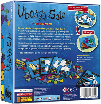 Gra planszowa Egmont Ubongo Solo GRUBONGOSOLO (5903707560745)