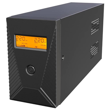 Джерело безперебійного живлення ДБЖ FrimeCom GS-1500 LCD 1500ВА 900Вт AVR Black