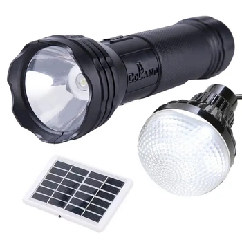 Фонарь led cclamp cl038 с солнечной зарядкой