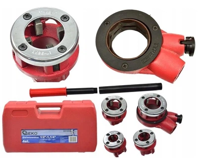 Набір гвинторізів, 4 шт., 1/2"–1 1/4" GEKO G01000