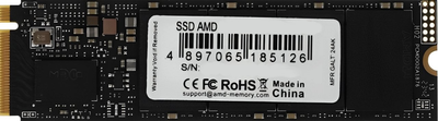 SSD диск AMD Radeon R3 1TB M.2 2280 NVMe PCIe 4.0 x4 3D NAND TLC (R3MP41024G8)
