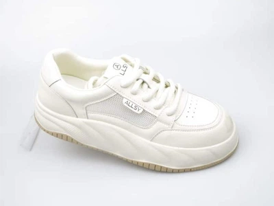 Кеды ALLSY T1212-10 milk 196172 252050 Молочный 37 24см