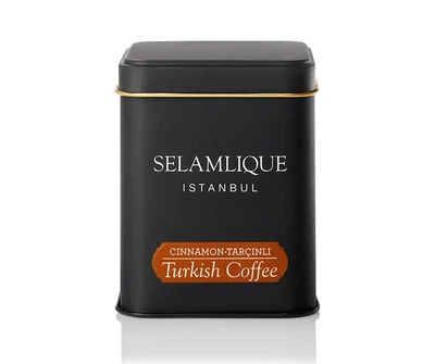 Турецкий кофе с корицей мелкомолотый для турки Selamlique 125 г