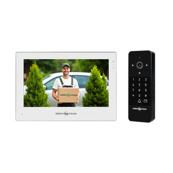 Комплект видеодомофона GreenVision GV-005-GV-059+GV-007