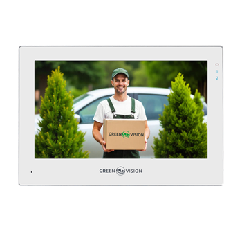 Цветной Wi-Fi AHD видеодомофон GV-059-AHD-M-VD7SD White