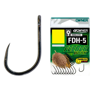 Гачки Owner 56945-10 FHD-5: ISEAMA-BL w EYE безбородий – фото