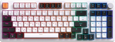 Клавіатура GamePro MK170 Outemu Red Hot-Swap RGB (MK170W) White