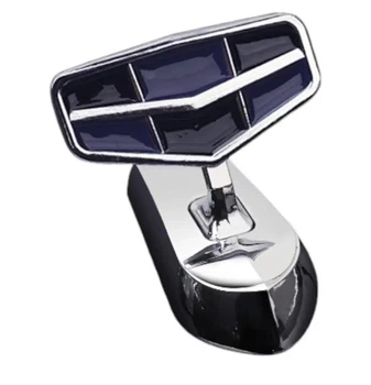 Эмблема прицел LinkNexGen Geely (металлическая Luxe версия) Хром 140г (на скотче)