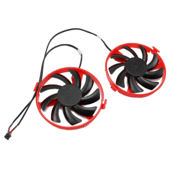 Вентилятор (кулер) First D 53868 для відеокарти XFX RX 460 комплект 2шт (FDC10U12S9-C)