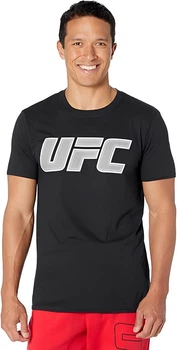 Футболка UFC Logo Stitch T-Shirt Color: Black (01BLK037B) M