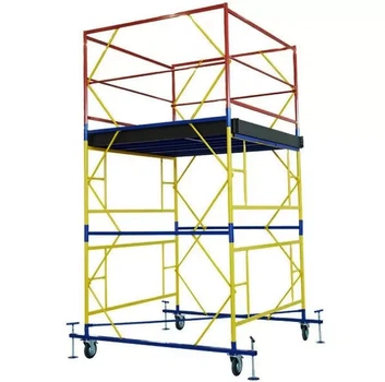 Вишка-тура VIRASTAR ПРОФІ 2+1 (3.9 м, 2x2 м) з домкратами (25680)