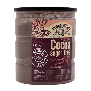 Какао банка 600g "100%" (Cacao 100% sugar free)