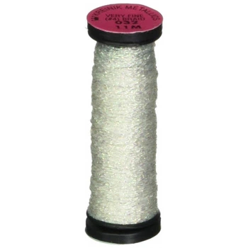 Металізована нитка Kreinik #4 Braid Перлина (032)
