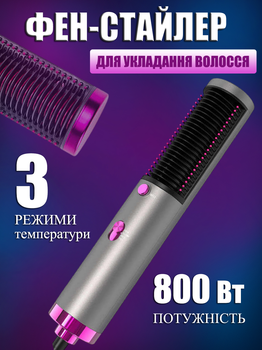 Фен щетка стайлер для волос Ramindong RD-158 (4-1428477297)