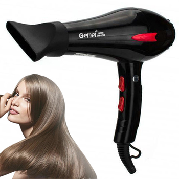 Фен для волос Gemei GM-1706 1500 Вт (4-1097874618)