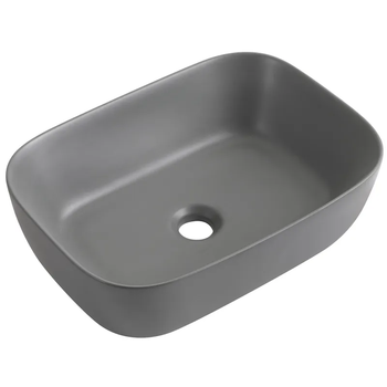 Раковина накладна Mixxus Premium DIVERSE-0116 GRAY 455x330x135mm (MP6651)