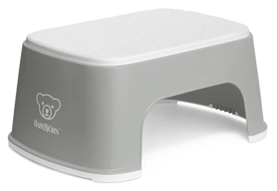 Дитяча підніжка - підставка BabyBjorn Step Stool Grey/White