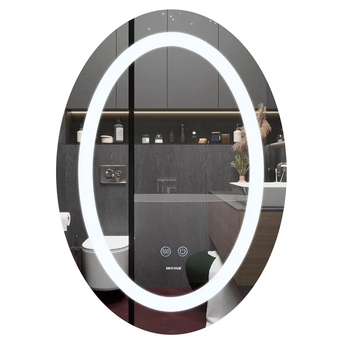 Зеркало Mixxus PLAIN MV03-50x70 с LED Touch, Anti-fog, димером, регулировка яркости (MI6664)