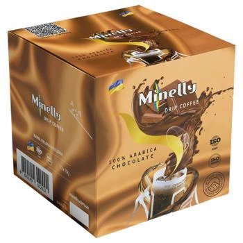 Кофе в дрипах Minelly Chocolate 10 шт Минелли 100% Арабика