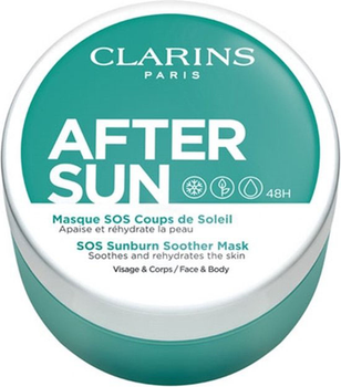 Маска після засмаги Clarins After Sun SOS для заспокоєння сонячних опіків 100 мл (3666057106897)
