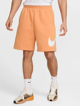 Шорты хлопковые длинные мужские Nike Sportwear CLUB BV2721-856 XL Оранжевые (197859203222)