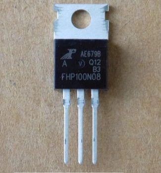 Транзистор FHP100N08 оригинал (замена для CJP75N80 )(80V,100A) , TO220
