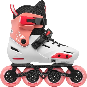 Роликовые коньки Rollerblade Apex platinum-coral 33-36 86B0751510-HD01