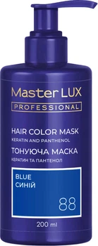 Маска тонирующая для волос Master LUX professional Кератин и пантенол 88 Синий 200 мл (4823001607162)