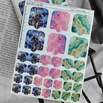 Пленки для педикюра RichColor Nail Wraps № 11