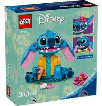 Zestaw klockow LEGO Disney Stitch 730 elementow (43249) (955555908998170) - Outlet