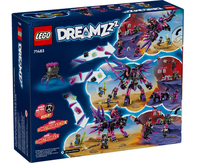Zestaw klockow Lego DREAMZzz Stwory z koszmarow Nigdywiedzmy 457 elementow (71483) (955555908998162) - Outlet
