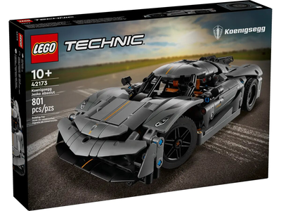 Конструктор Lego Technic Сірий гіперкар Koenigsegg Jesko Absolut 801 деталь (42173) (955555909076679) - Уцінка