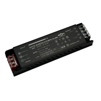 Блок живлення BIOM Professional DC12 200 W BPX-12-200 16,6 А