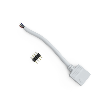 Конектор SMD5050 RGB (проволока 4 pin, без затискача)