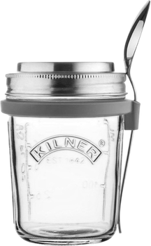 Банка Kilner з ложкою прозора 350 мл (5010853253046)