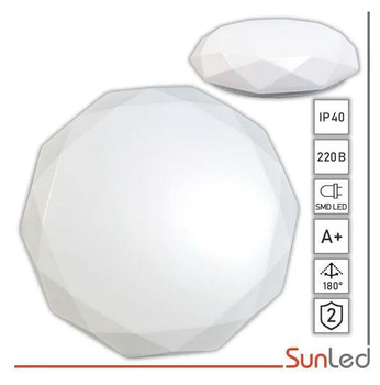 Стельовий світильник sunled 36w раунд Ромб SL-D02-M-350-36