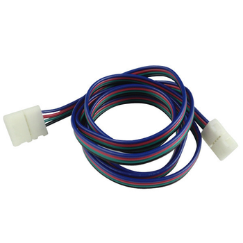 Конектор PROLUM™ для LED стрічки 10 мм, RGB + 2 затискачі