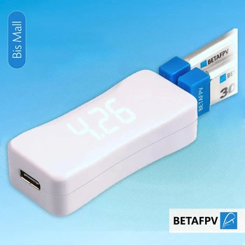 Зарядний пристрій і тестер BetaFPV BT2.0 для акумуляторів 1S