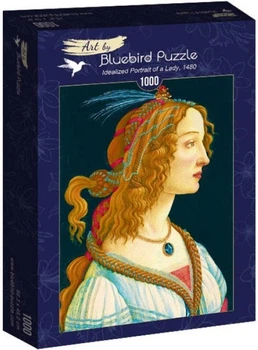 Пазли Bluebird Puzzle Art by Bluebird - Сандро Боттічеллі. Портрет молодої жінки / 1000 елементів (60023)