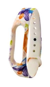 Ремінець для Xiaomi Mi Band 2 квіти (2)