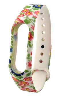 Ремінець для Xiaomi Mi Band 2 квіти (3)