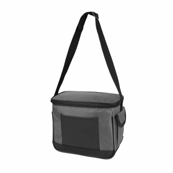 Термосумка 5 л Discover Coolerbag S Черно-серая