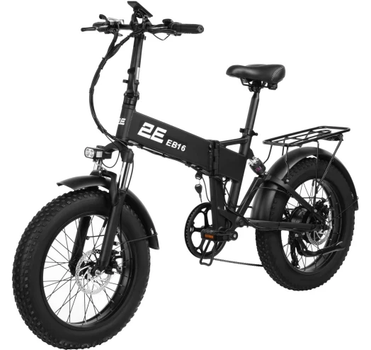 Електровелосипед складаний 2E EB16 20" чорний (EB16) UA UCRF