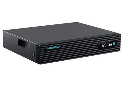 Джерело безперебійного живлення для роутера Marsriva KP7, Black, 24000 mAh (76.8Wh), 10xDC (12V/5.0A), 1xDC (9V/3.0A або 12V/3.0A), POE (24V/1A або 48V/0.7A), LCD екран