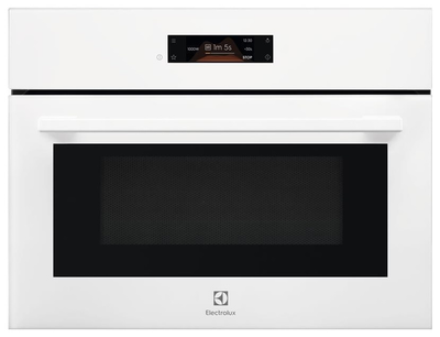 Electrolux Духовий шафа електричний компактний, 42л, дисплей, конвекція, ф-ція мікрохвиль, білий