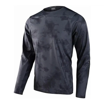 Велоджерси Troy Lee Designs Skyline LS Chill Jersey Tie Dye Charcoal L (1106-353159004)