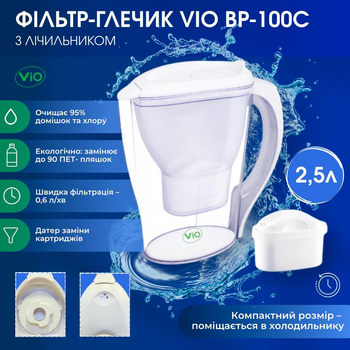 Фильтр-кувшин ViO BP-100C со счетчиком 2,5 л