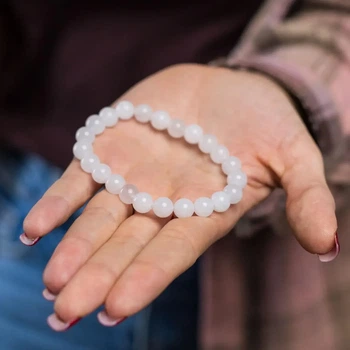 Женский Браслет Crystal из Натурального камня - 16 см