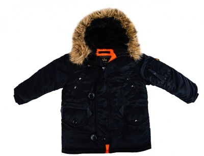 Куртка Alpha Industries Youth N-3B YJN44500C1 Черный YS(8)