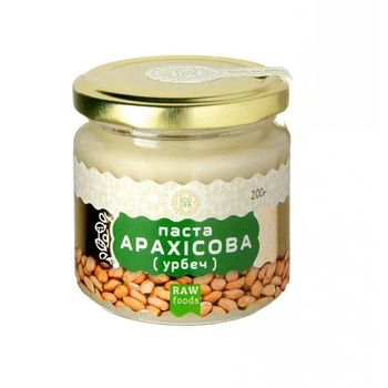 Паста арахісова (200 гр) Ecoliya